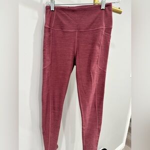 Victoria's Secret High Rise 7/8 Length Dusty Rose Leggings